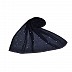 Rain Drop Hijab With Big and Small Dew Drop Beats - Navy Blue